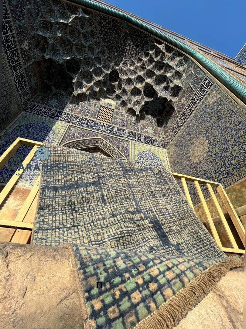 تصویر فرش پشمی جیپور کد 02 — نمای 1