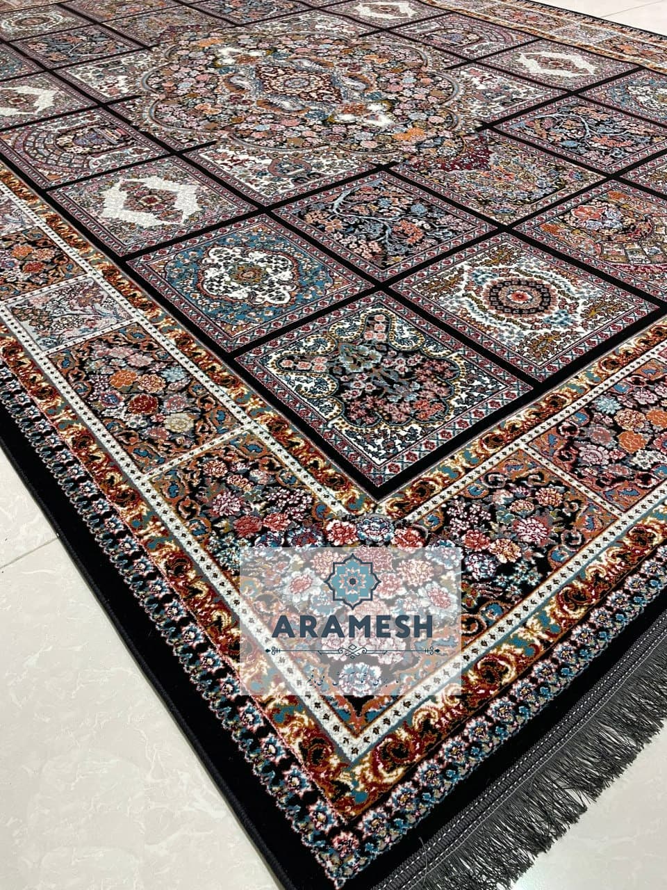 تصویر فرش ماشینی 700 شانه کژال — نمای 1