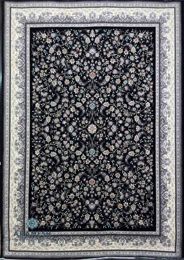 فرش سرمه ای 700 شاته