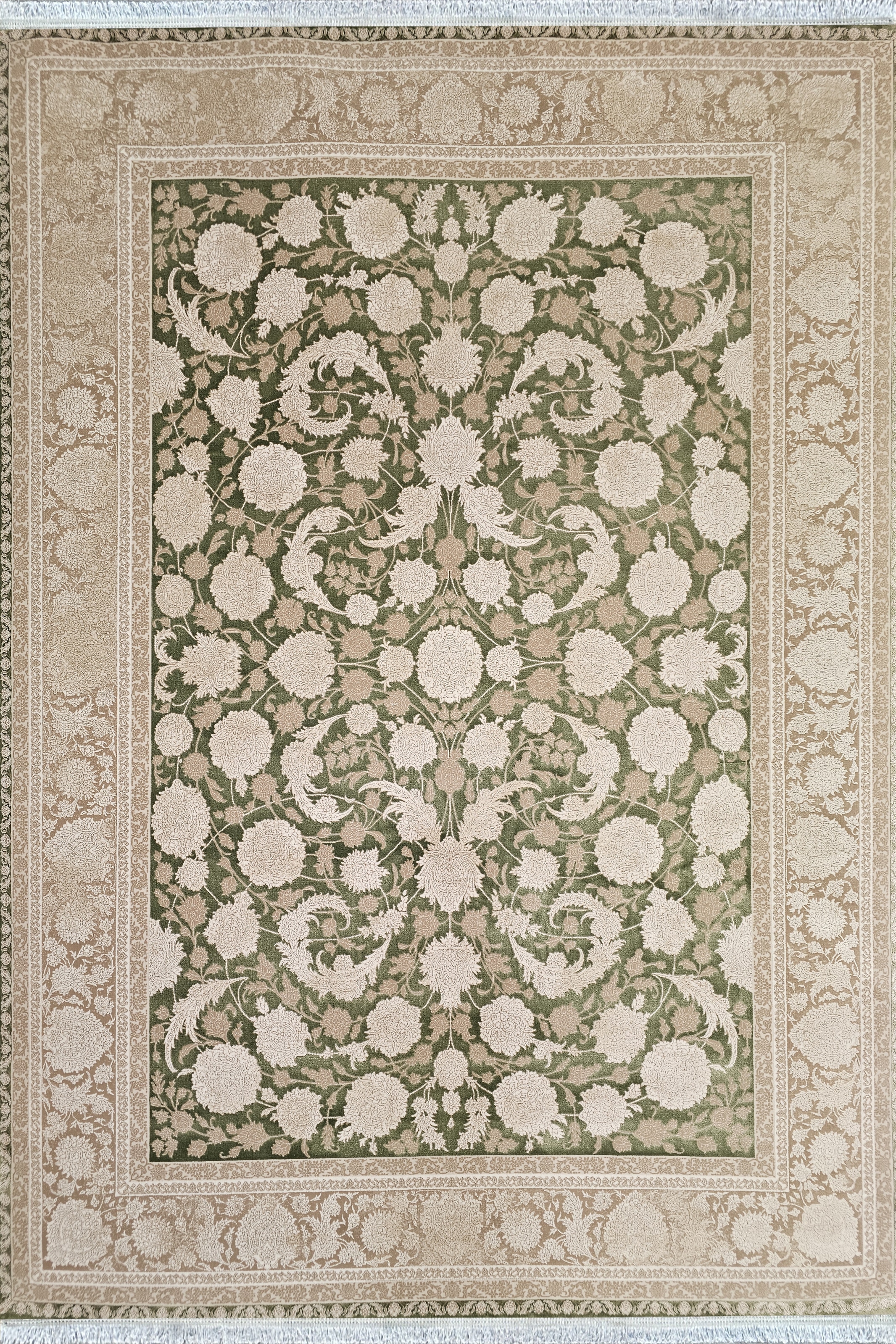 فرش ماشینی 700 شانه طرح طرح باغ بهشت کد 71211ng فرش ماشینی 700 شانه طرح طرح باغ بهشت کد 71211ng - فرش ماشینی 700 شانه طرح باغ بهشت رنگ بژ، نمای نزدیک - تصویر شماره 1