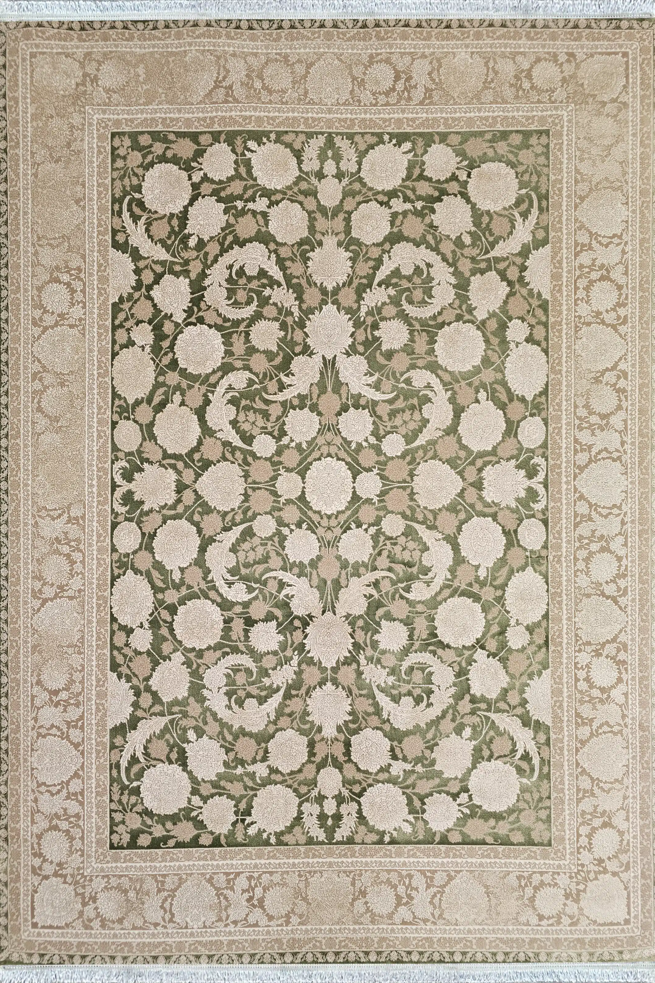 فرش ماشینی 700 شانه طرح طرح باغ بهشت کد 71211ng فرش ماشینی 700 شانه طرح طرح باغ بهشت کد 71211ng - فرش ماشینی 700 شانه طرح باغ بهشت رنگ بژ، نمای نزدیک - تصویر شماره 1