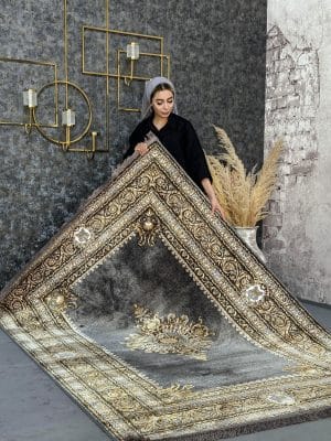 فرش ماشینی 700 شانه طرح مدرن